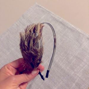 Feather headband